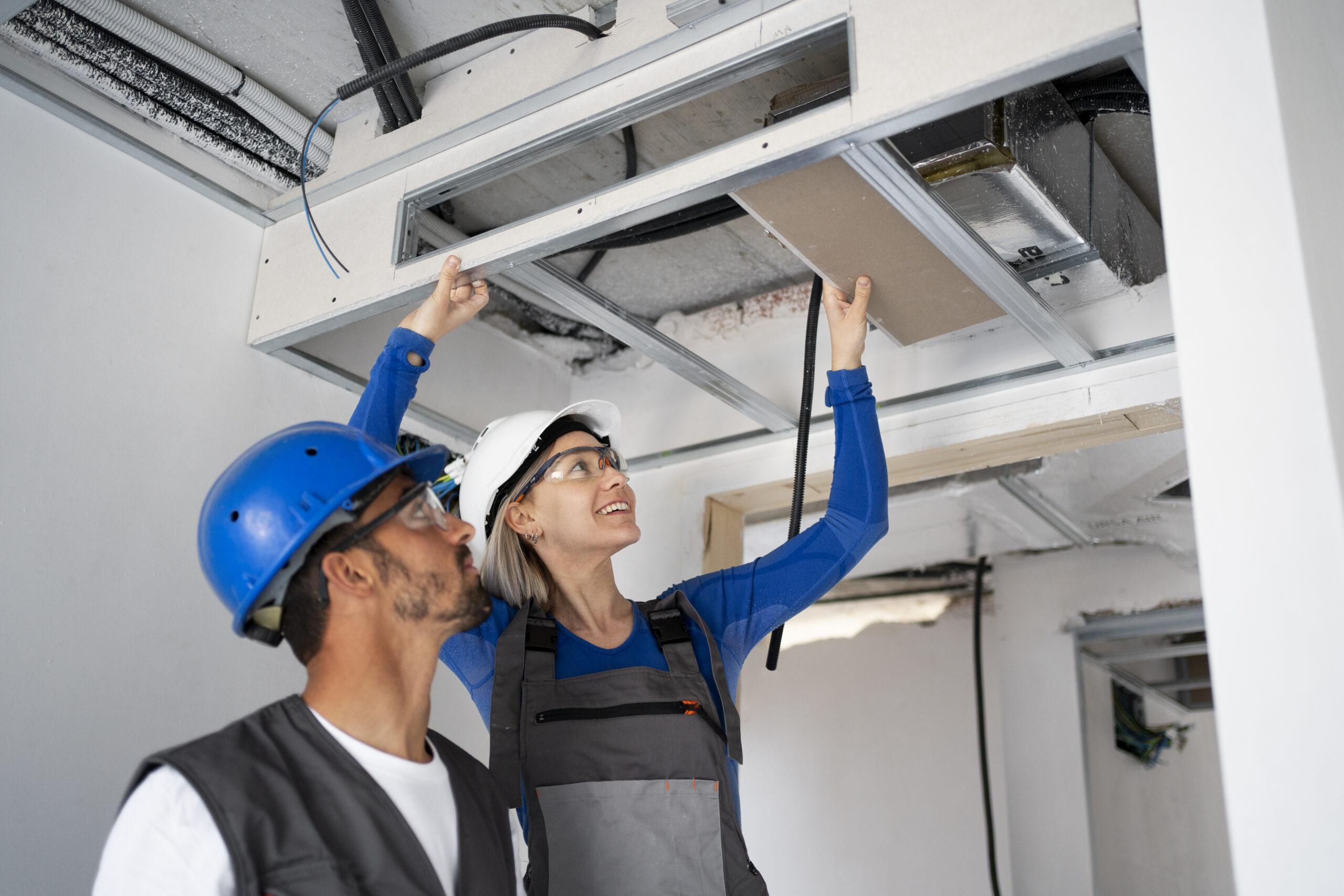Downlight-Installation