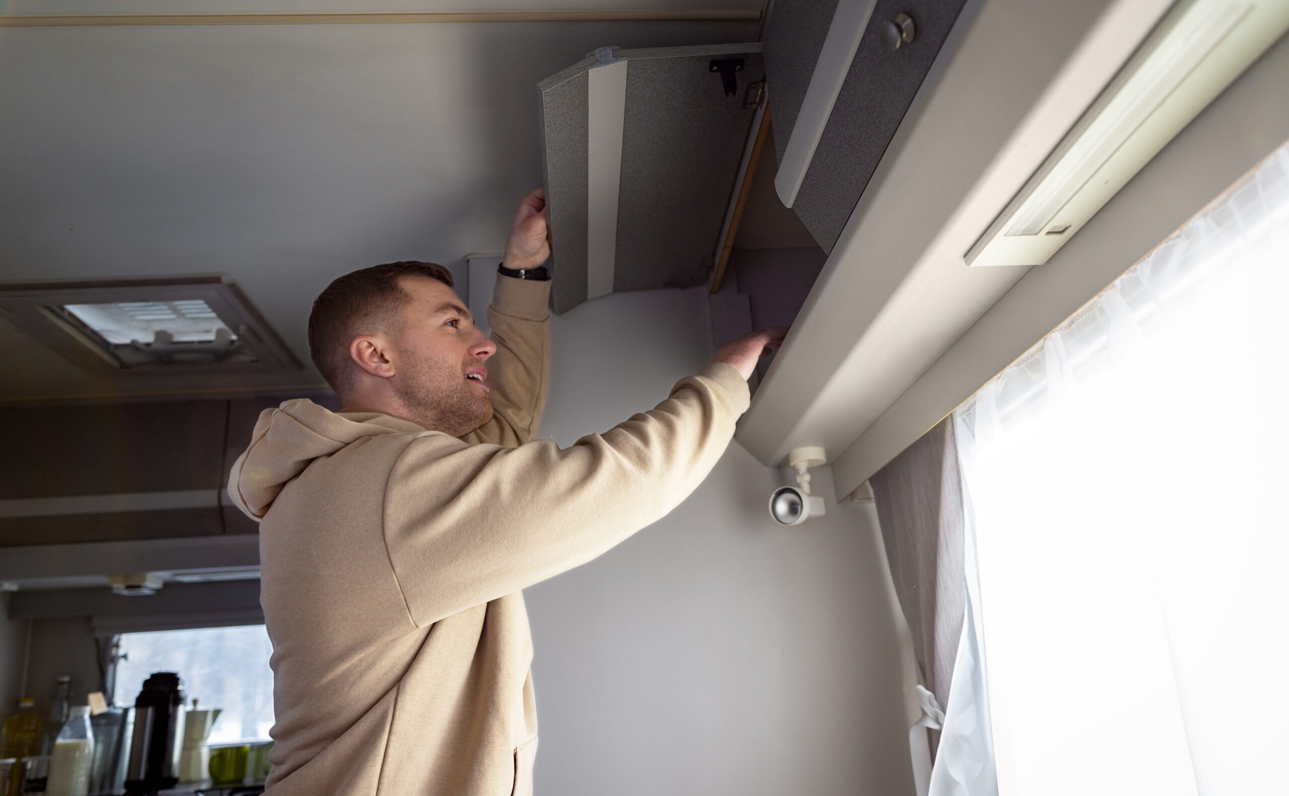 Downlight-Installation